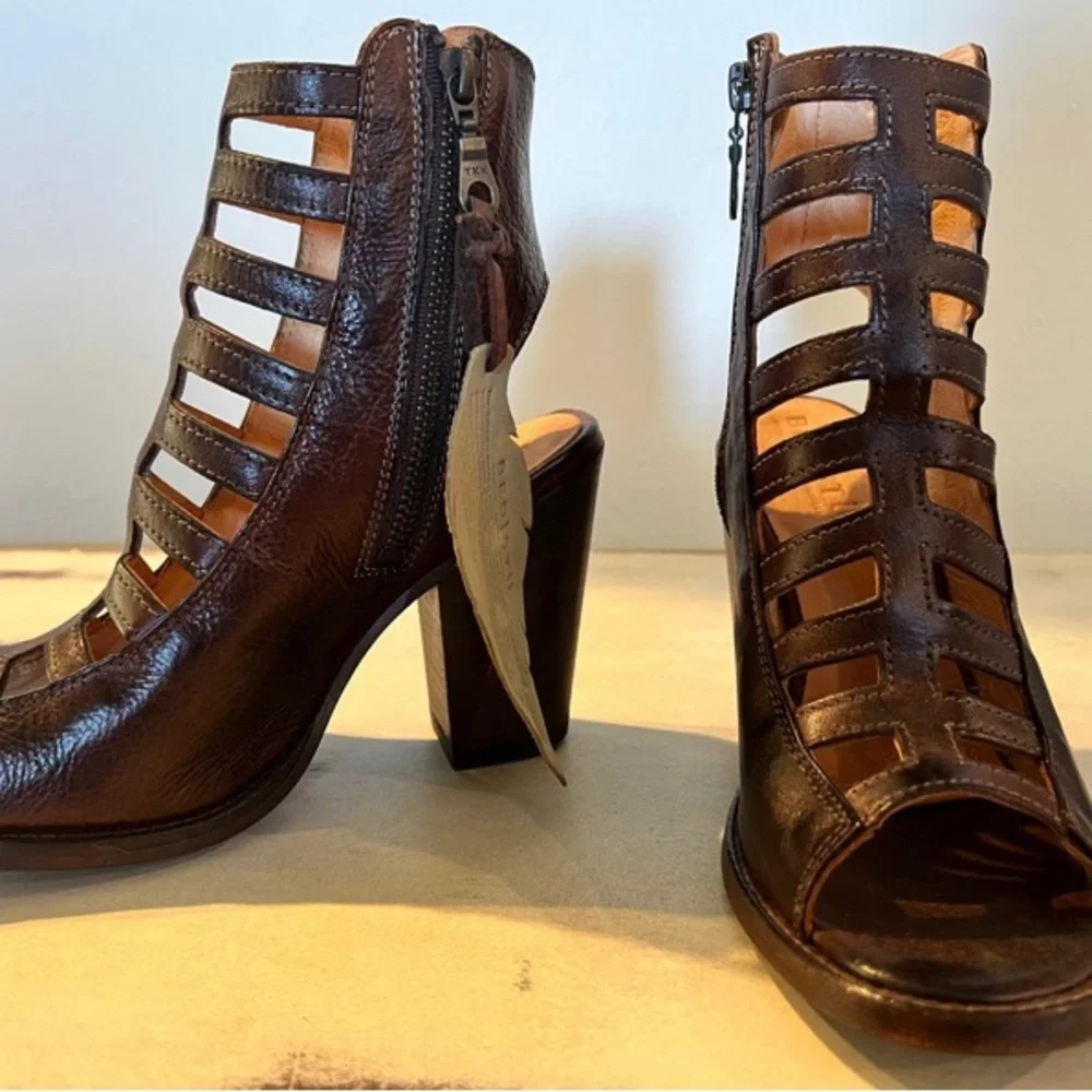 BED STU Occam heels. Teak Rustic.  New without box. - Picture 1 of 3